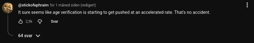 youtube comment four